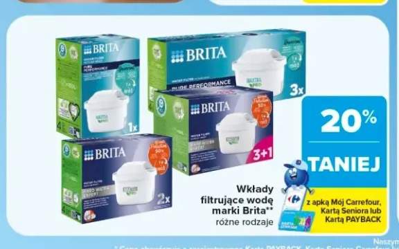 Wkłady filtrujące wodę Brita