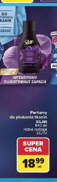 Perfumy do płukania tkanin Silan
