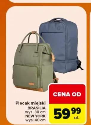 Plecak miejski Semi Line Brasilia wys. 38 cm