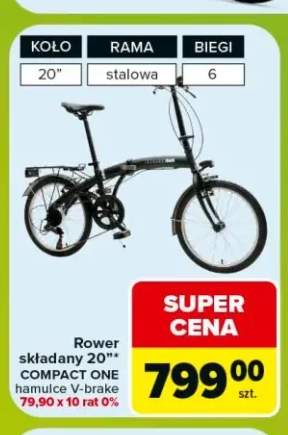 Rower składany COMPACT ONE