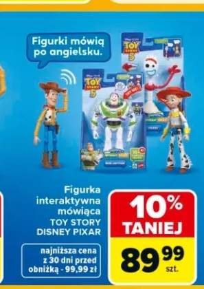 Figurka interaktywna mówiąca Toy Story Disney Pixar