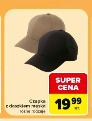 Czapka z daszkiem męska