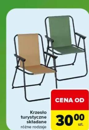 Krzesło turystyczne składane