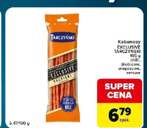Kabanosy Tarczyński Exclusive drobiowe