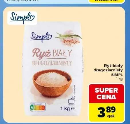 Ryż biały długoziarnisty Simpl