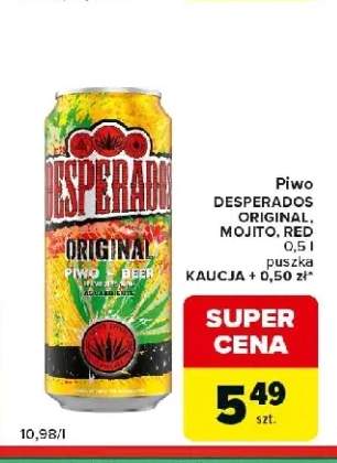 Piwo Desperados Red