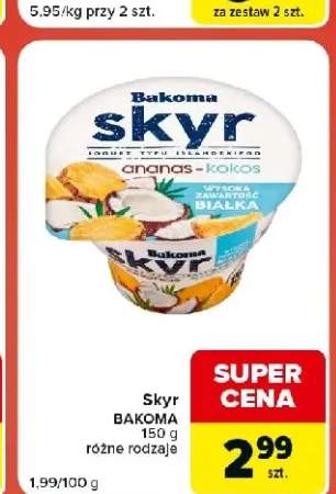 Jogurt Skyr Bakoma