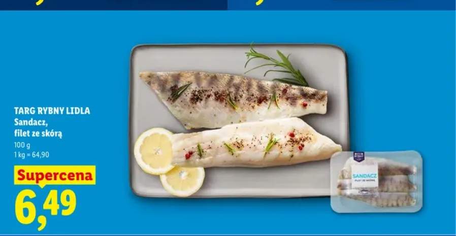sandacz filet