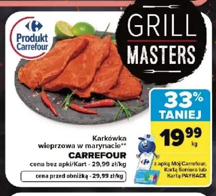 Karkówka wieprzowa w marynacie Carrefour