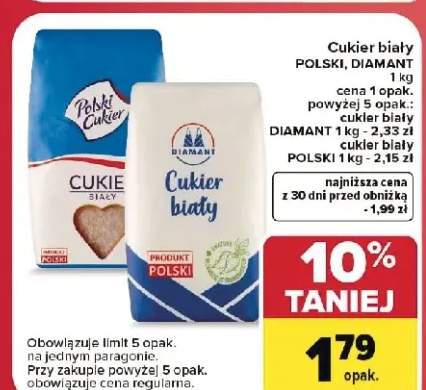 Cukier biały Polski Cukier