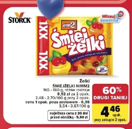 Żelki nimm2 Śmiejżelki różne rodzaje