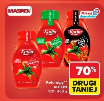 Ketchup Kotlin Pikantny +2 warianty