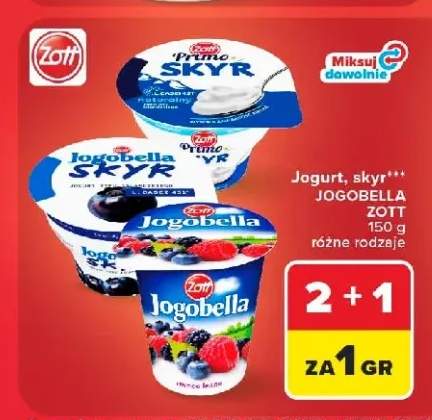 Jogurt Zott Jogobella +1 wariant