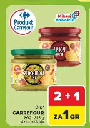 Dip guacamole Carrefour +1 wariant