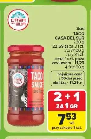 Sos Taco Casa Del Sur