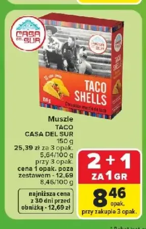 Muszle Taco Casa Del Sur
