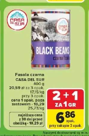 Fasola czarna Casa Del Sur