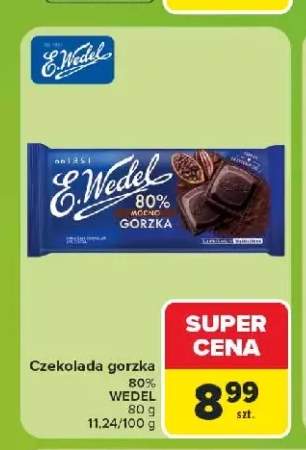 Czekolada gorzka E.Wedel 80%