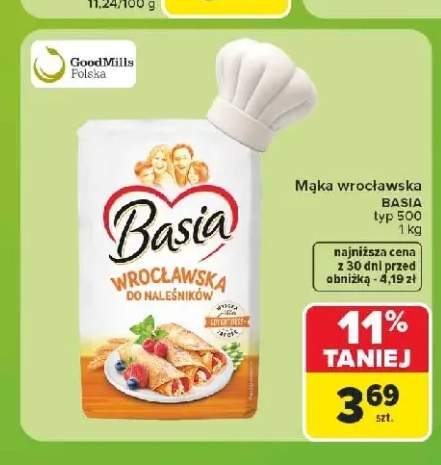 Mąka wrocławska Basia typ 500