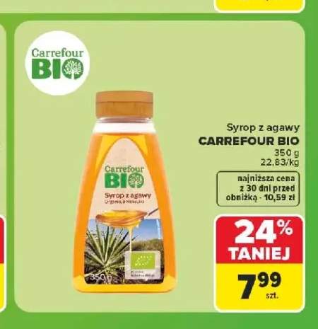 Syrop z agawy Carrefour Bio