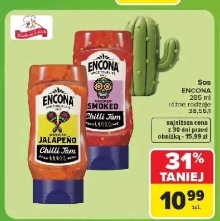 Sos Encona Smoked Chilli Jam +1 wariant
