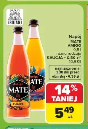 Napój Mate Amigo Mango +1 wariant