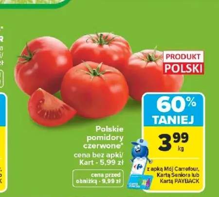 Pomidory czerwone polskie