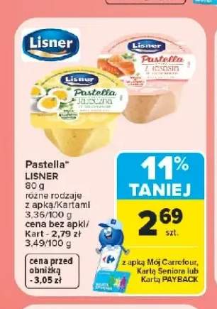 Pasta jajeczna Lisner Pastella +1 wariant