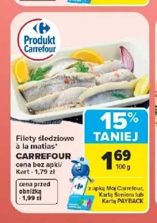 Filety śledziowe à la matias Carrefour