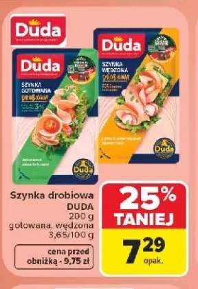 Szynka drobiowa gotowana Duda +1 wariant