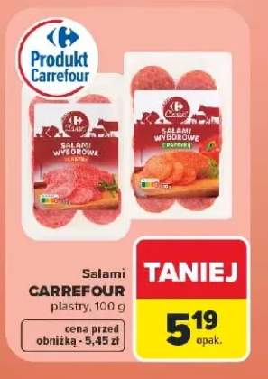 Salami wyborowe Carrefour Classic +1 wariant