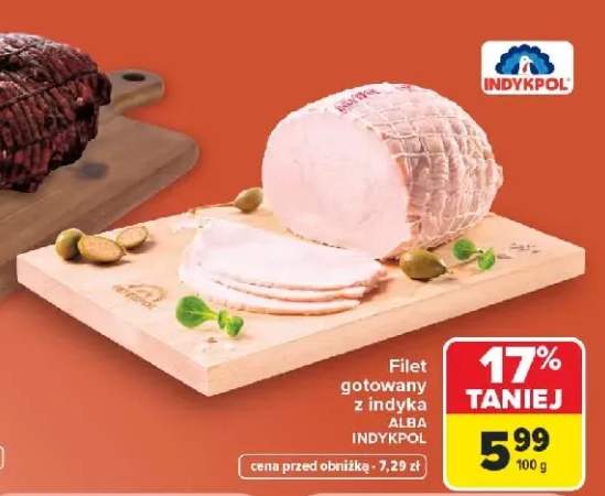 Filet gotowany z indyka Alba Indykpol