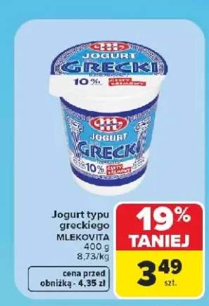 Jogurt typu greckiego Mlekovita