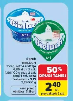 Serek Bieluch naturalny +1 wariant