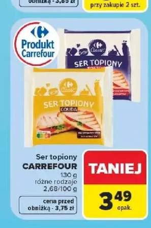 Ser topiony Gouda Carrefour Classic +1 wariant