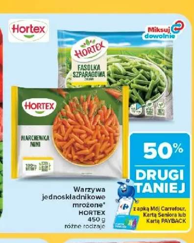 Marchewka mini mrożona Hortex +1 wariant
