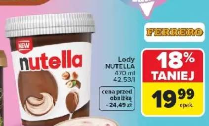 Lody Nutella