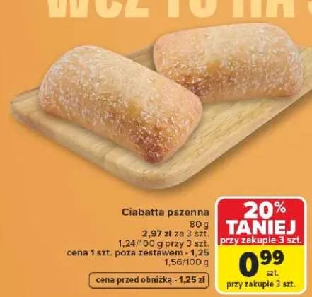 Ciabatta pszenna