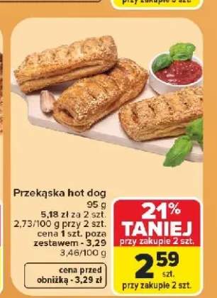 Przekąska hot dog