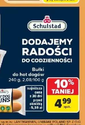 Bułki do hot dogów Schulstad