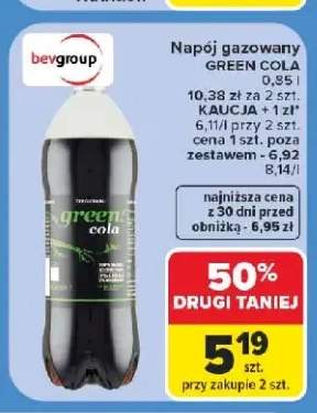 Napój gazowany Green Cola