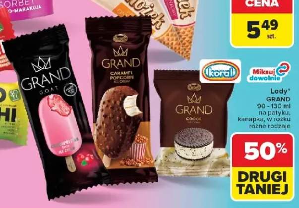 Lody na patyku Grand