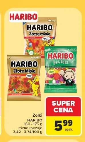 Żelki Haribo Złote Misie +1 wariant