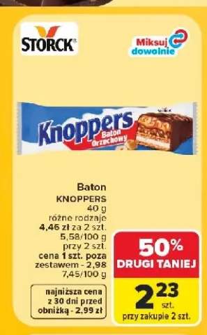 Baton Knoppers Orzechowy