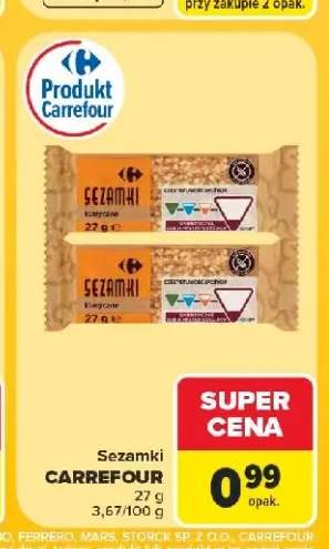 Sezamki Carrefour klasyczne
