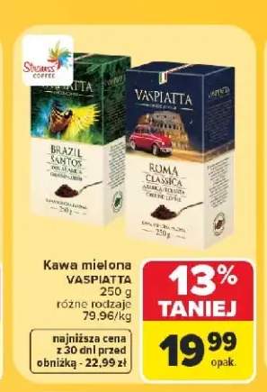 Kawa mielona Vaspiatta Brazil Santos +1 wariant