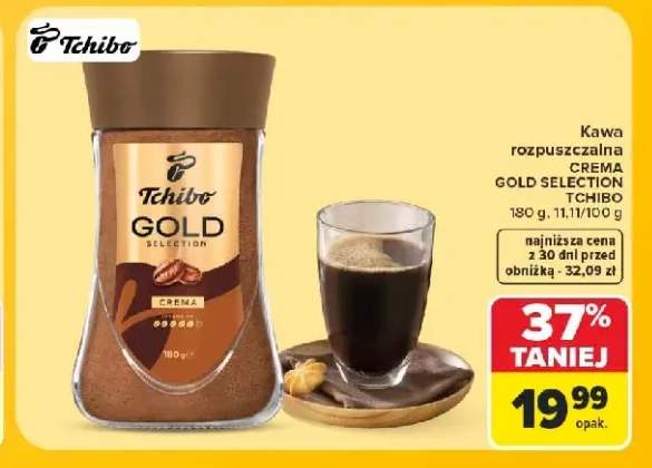 Kawa rozpuszczalna Tchibo Gold Selection Crema