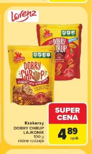 Krakersy Dobry Chrup Lajkonik