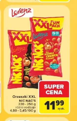 Orzeszki ziemne Nic Nac's