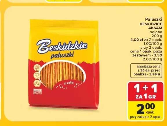 Paluszki solone Beskidzkie